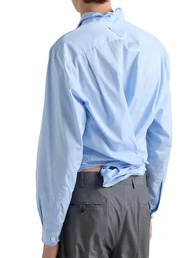 Prada Men's Cotton Shirt - Pink | Thumbnail 15