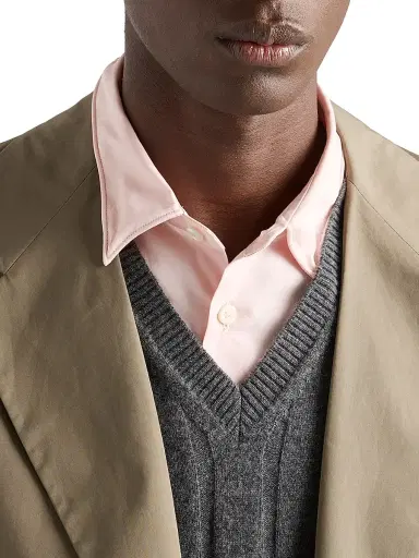 Prada Men's Cotton Shirt - Pink | Thumbnail 4