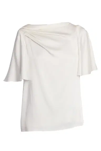 Erdem Draped Short Sleeve Top | Thumbnail 1