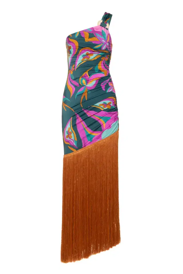 PatBo ALJEZUR FRINGE DRESS