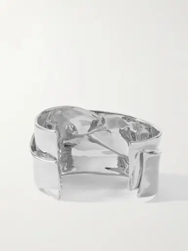 Completedworks Ridge Silver-plated Cuff | Thumbnail 3 Completedworks Ridge Silver-plated Cuff | Thumbnail 3