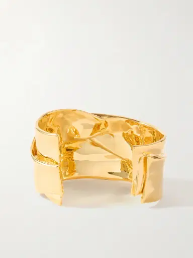 Completedworks Ridge Gold-plated Cuff | Thumbnail 3 Completedworks Ridge Gold-plated Cuff | Thumbnail 3