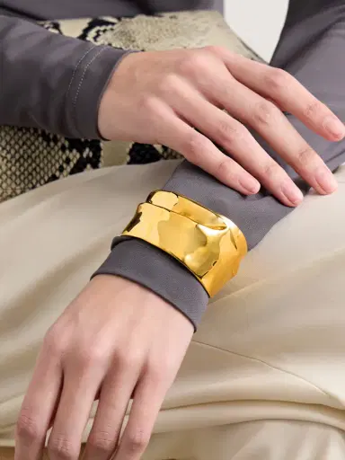 Completedworks Ridge Gold-plated Cuff | Thumbnail 5 Completedworks Ridge Gold-plated Cuff | Thumbnail 5