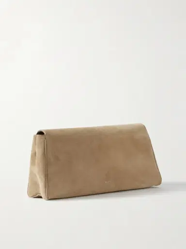 Khaite Audrey Suede Clutch | Thumbnail 3 Khaite Audrey Suede Clutch | Thumbnail 3