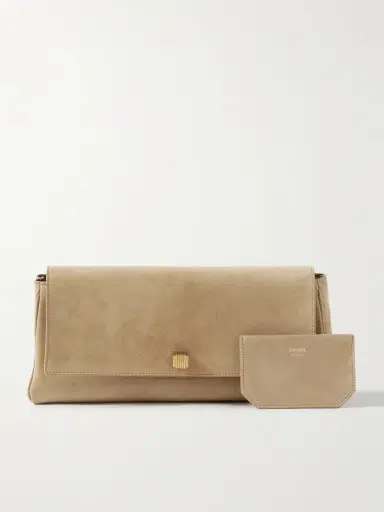 Khaite Audrey Suede Clutch | Thumbnail 6 Khaite Audrey Suede Clutch | Thumbnail 6