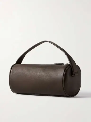 The Row Round 90's Leather Tote | Thumbnail 3 The Row Round 90's Leather Tote | Thumbnail 3