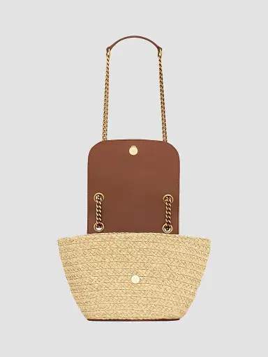 Saint Laurent Women's Mini Manon Bag - Natural Brick | Thumbnail 4