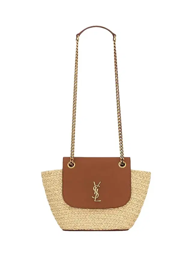 Saint Laurent Women's Mini Manon Bag - Natural Brick