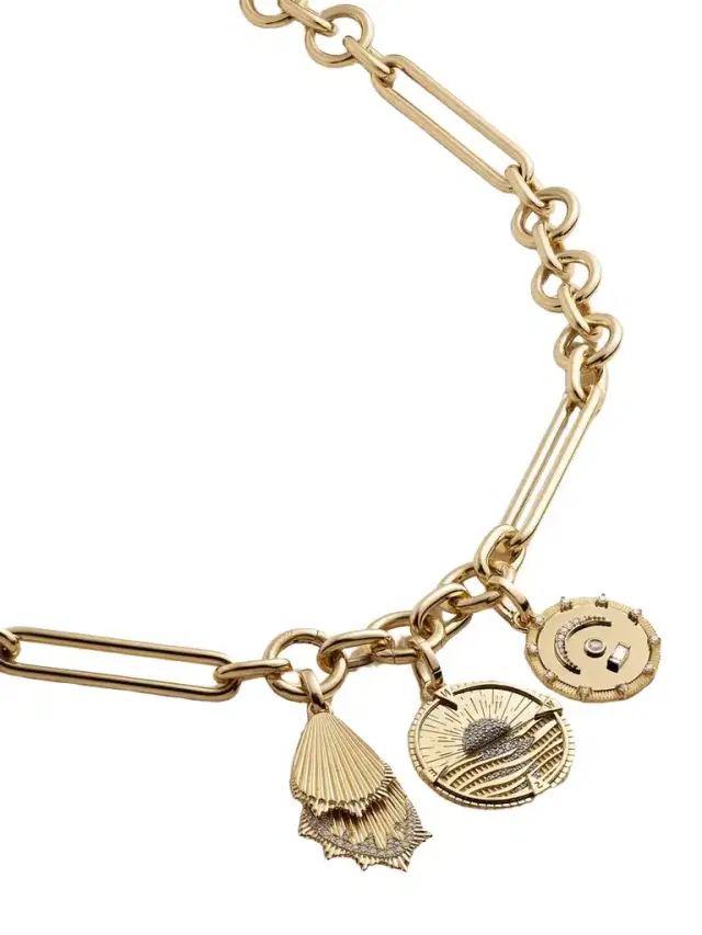 New Beginnings Wings & Pause 18-karat Gold Diamond Necklace