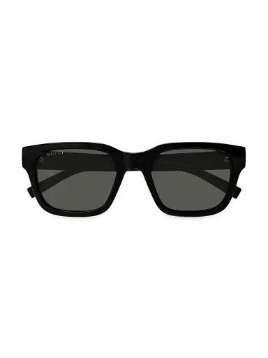 Gucci Men's Lines 55MM Squared Sunglasses | Thumbnail 3