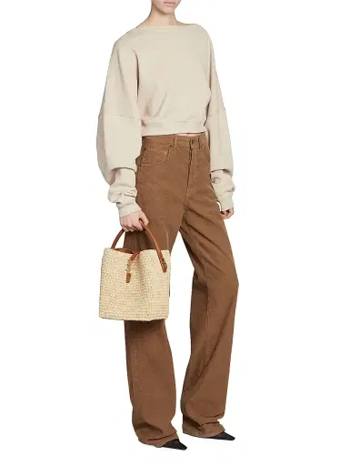 Saint Laurent Women's Le 37 Bucket Bag - Natural Brick | Thumbnail 2