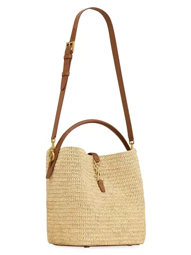 Saint Laurent Women's Le 37 Bucket Bag - Natural Brick | Thumbnail 4