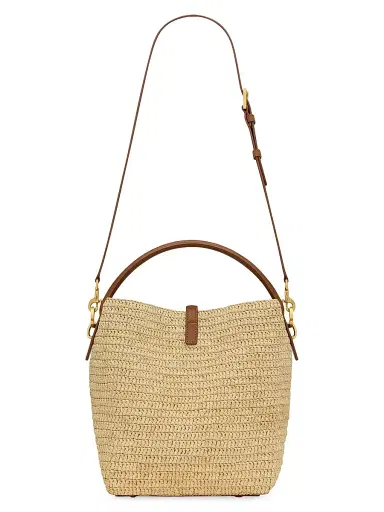 Saint Laurent Women's Le 37 Bucket Bag - Natural Brick | Thumbnail 6