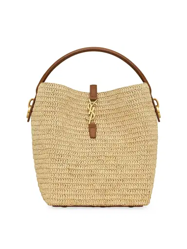 Saint Laurent Women's Le 37 Bucket Bag - Natural Brick | Thumbnail 1
