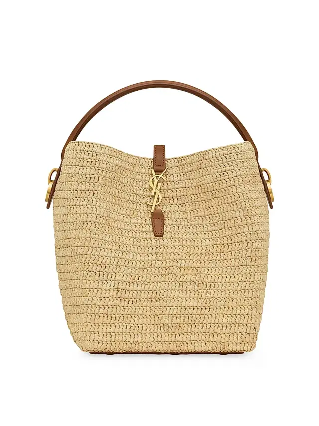 Saint Laurent Women's Le 37 Bucket Bag - Natural Brick