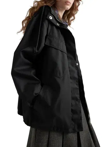 Prada Women's Re-Nylon Blouson Jacket - Black - Size 6 | Thumbnail 3 Prada Women's Re-Nylon Blouson Jacket - Black - Size 6 | Thumbnail 3