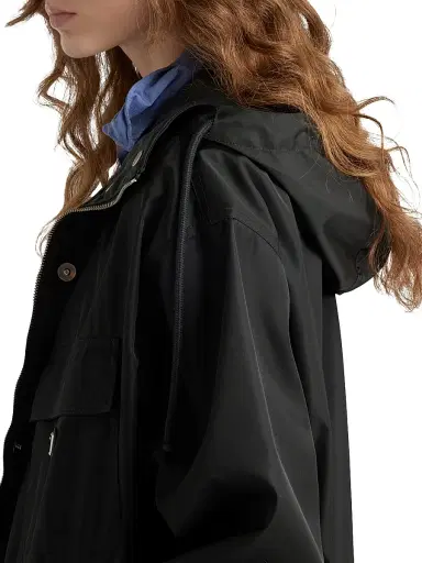 Prada Women's Re-Nylon Blouson Jacket - Black - Size 6 | Thumbnail 6 Prada Women's Re-Nylon Blouson Jacket - Black - Size 6 | Thumbnail 6