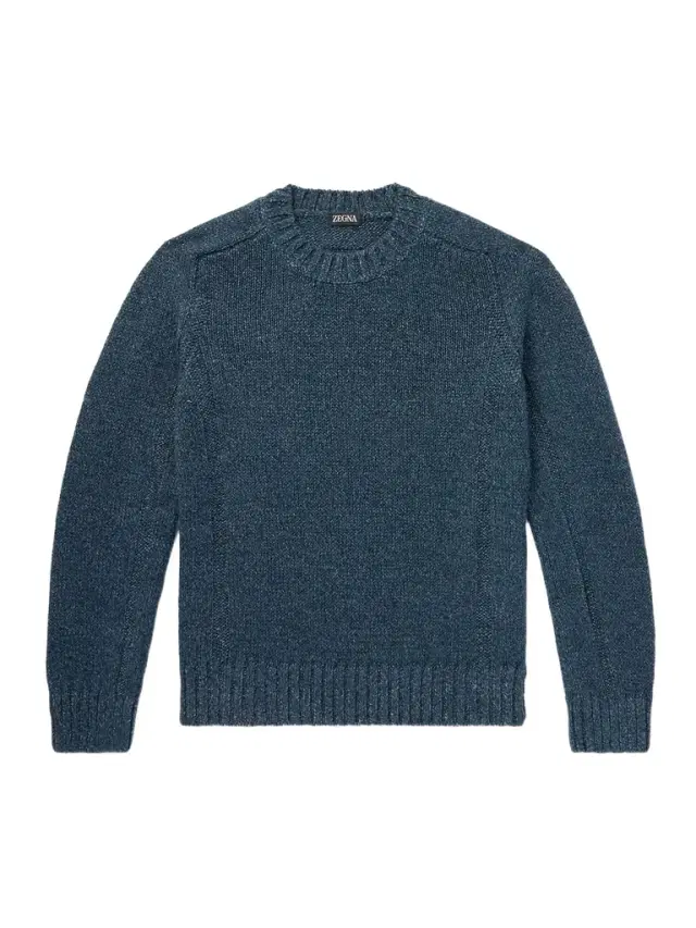 Zegna Cashmere, Linen and Cotton-Blend Sweater - Men