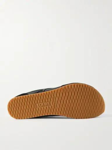 Loewe Ballet Runner 2.0 Suede-Trimmed Leather Sneakers - Men | Thumbnail 3 Loewe Ballet Runner 2.0 Suede-Trimmed Leather Sneakers - Men | Thumbnail 3