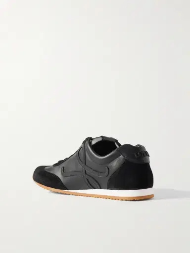 Loewe Ballet Runner 2.0 Suede-Trimmed Leather Sneakers - Men | Thumbnail 4 Loewe Ballet Runner 2.0 Suede-Trimmed Leather Sneakers - Men | Thumbnail 4