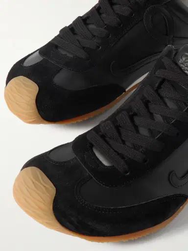 Loewe Ballet Runner 2.0 Suede-Trimmed Leather Sneakers - Men | Thumbnail 5 Loewe Ballet Runner 2.0 Suede-Trimmed Leather Sneakers - Men | Thumbnail 5