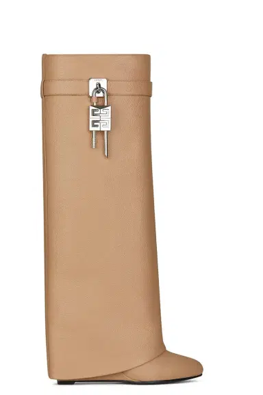 Givenchy Shark Lock Boots - Beige | Thumbnail 1