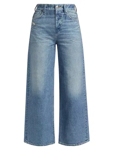 rag & bone Women's rb Miramar Sofie Ankle Wide-Leg Pants - Minetta | Thumbnail 1