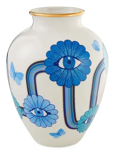 Jonathan Adler Druggist Urn Vase - Blue White Gold | Thumbnail 2 Jonathan Adler Druggist Urn Vase - Blue White Gold | Thumbnail 2