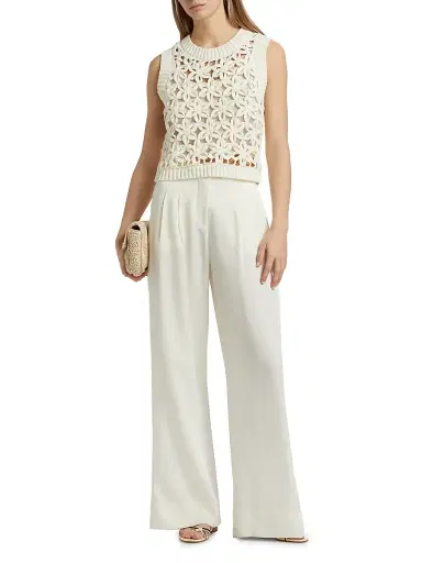 Marie Oliver Women's Macbee Double-Pleated Pants | Thumbnail 2 Marie Oliver Women's Macbee Double-Pleated Pants | Thumbnail 2