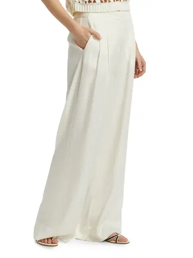 Marie Oliver Women's Macbee Double-Pleated Pants | Thumbnail 4 Marie Oliver Women's Macbee Double-Pleated Pants | Thumbnail 4