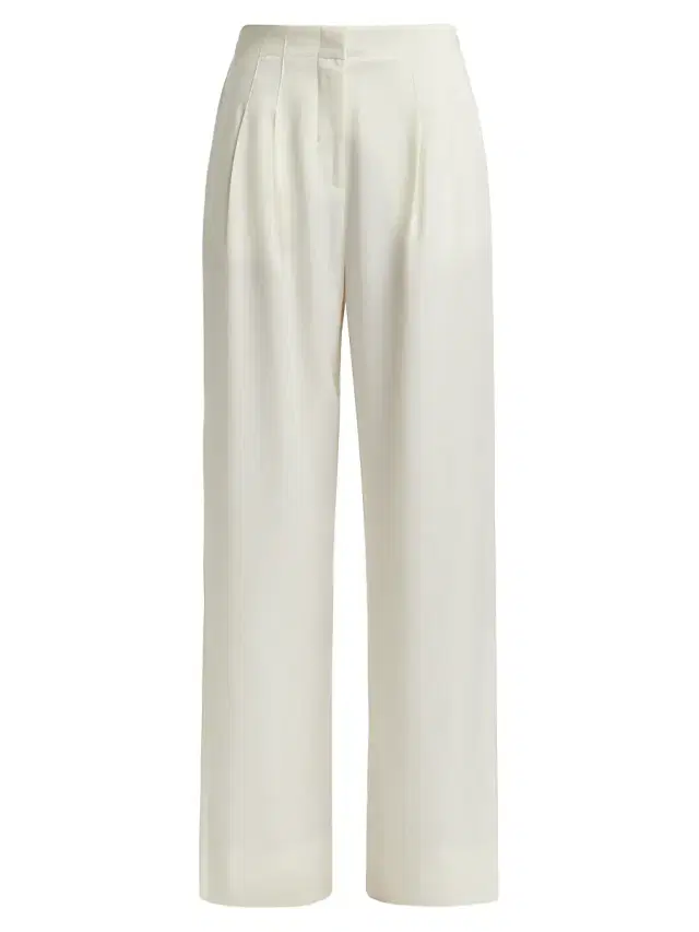 Marie Oliver Women's Macbee Double-Pleated Pants - Ecru