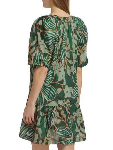 Marie Oliver Women's Greta Floral Puff-Sleeve Minidress - Primavera | Thumbnail 5 Marie Oliver Women's Greta Floral Puff-Sleeve Minidress - Primavera | Thumbnail 5
