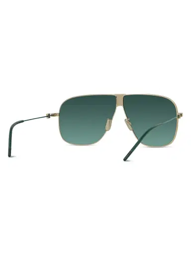 Givenchy Men's GV Speed 64MM Pilot Sunglasses - Gold Green | Thumbnail 6 Givenchy Men's GV Speed 64MM Pilot Sunglasses - Gold Green | Thumbnail 6