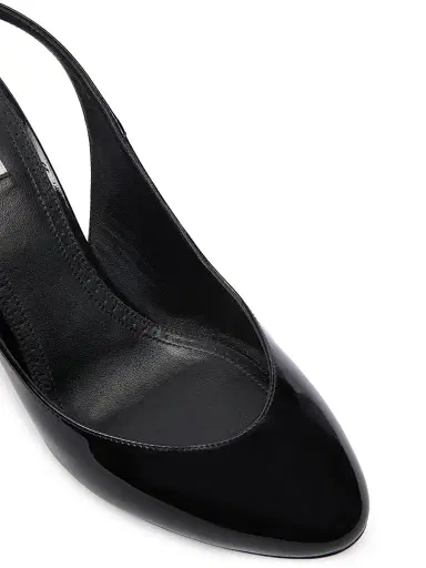 Alaïa Women's 90MM Patent Leather Pumps - Noir - Size 9 | Thumbnail 5