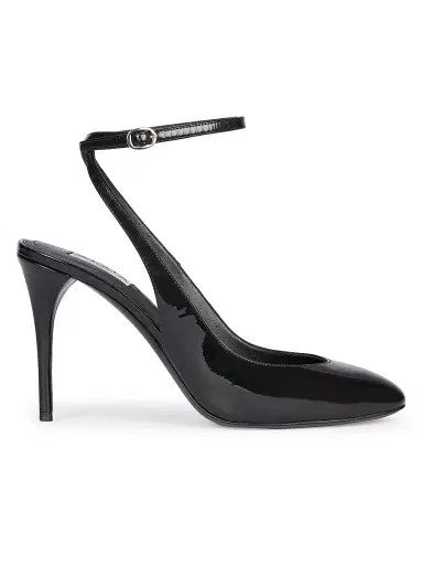 Alaïa Women's 90MM Patent Leather Pumps - Noir - Size 9 | Thumbnail 1
