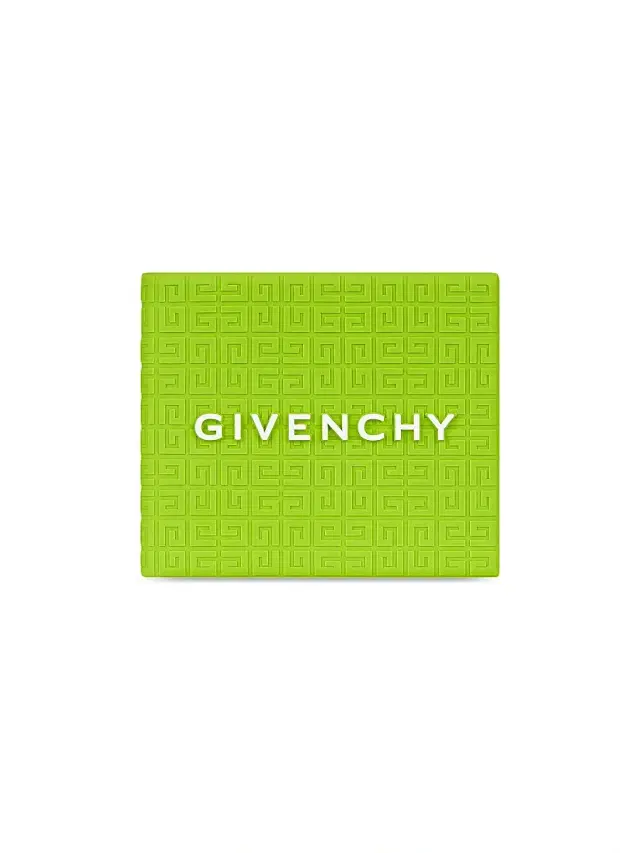 Men's Bifold Wallet in 4G Rubber - Citrus Green