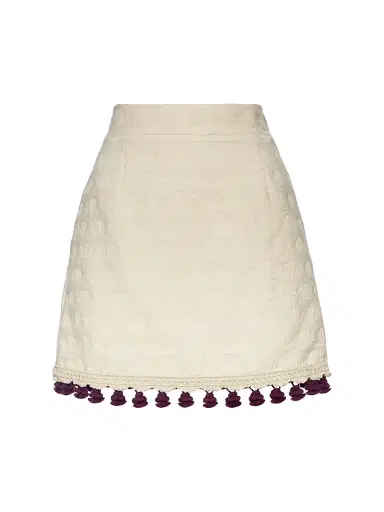 La DoubleJ Women's Baia Mini Skirt Embroidered | Thumbnail 1 La DoubleJ Women's Baia Mini Skirt Embroidered | Thumbnail 1
