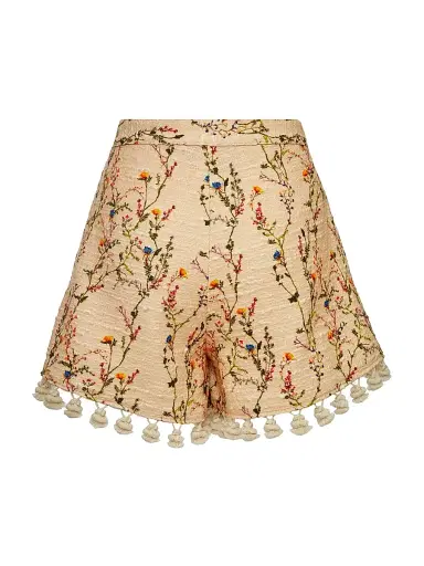 La DoubleJ Women's Playa Shorts with Tassels | Thumbnail 2