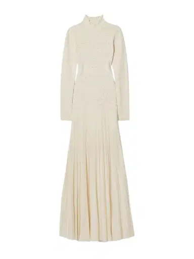Isabel Marant Gisole Paneled Pointelle-knit Turtleneck Maxi Dress | Thumbnail 1 Isabel Marant Gisole Paneled Pointelle-knit Turtleneck Maxi Dress | Thumbnail 1
