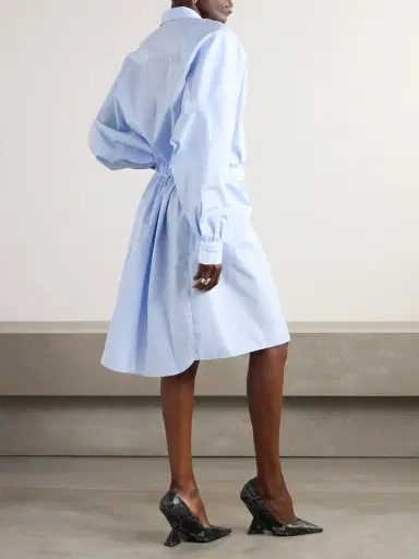 Dries Van Noten Belted Cotton-poplin Shirt Dress | Thumbnail 4 Dries Van Noten Belted Cotton-poplin Shirt Dress | Thumbnail 4