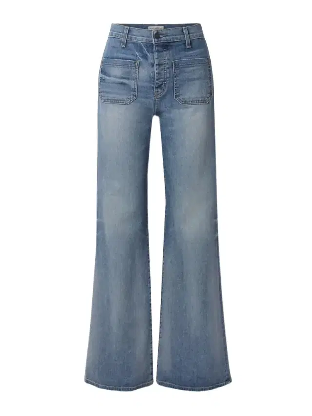 Florence Distressed High-rise Flared Jeans