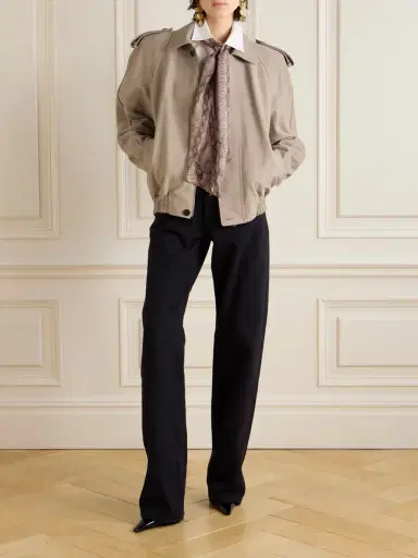Saint Laurent Nubuck Jacket | Thumbnail 2