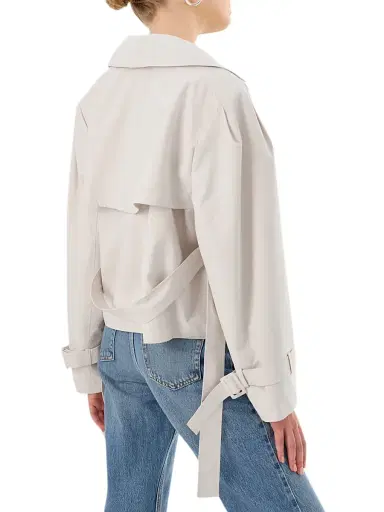 LAMARQUE Women's Quinn Trench Jacket | Thumbnail 4