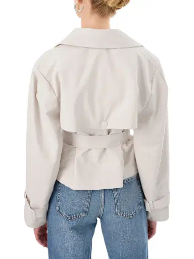 LAMARQUE Women's Quinn Trench Jacket | Thumbnail 5