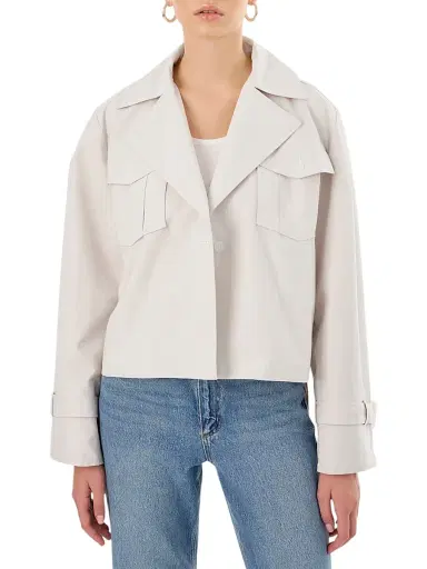 LAMARQUE Women's Quinn Trench Jacket | Thumbnail 6