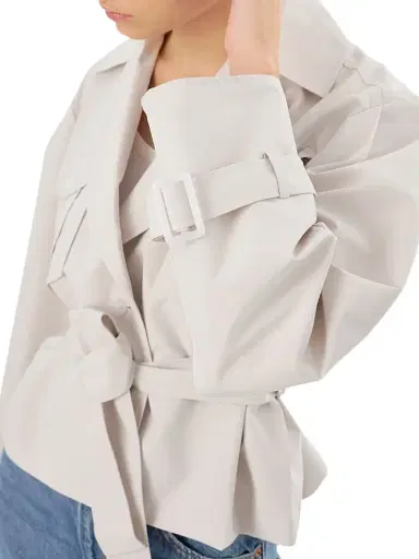 LAMARQUE Women's Quinn Trench Jacket | Thumbnail 7