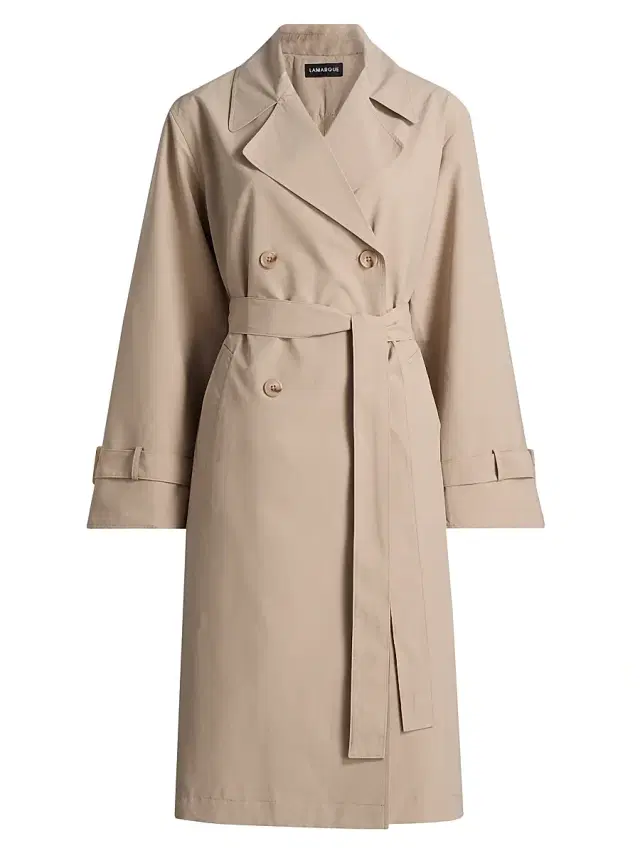 Lamarque Women's Colette Trench Coat - Khaki