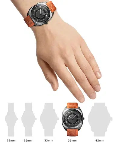 HERMÈS Men's H08 39MM Titanium & Rubber Strap Watch - Titanium | Thumbnail 2 HERMÈS Men's H08 39MM Titanium & Rubber Strap Watch - Titanium | Thumbnail 2