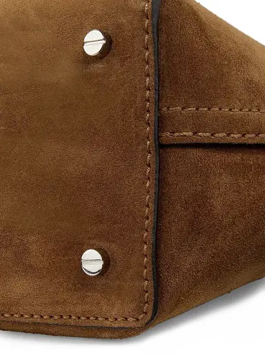 TOTEME Women's T-Lock Suede Clutch | Thumbnail 11 TOTEME Women's T-Lock Suede Clutch | Thumbnail 11