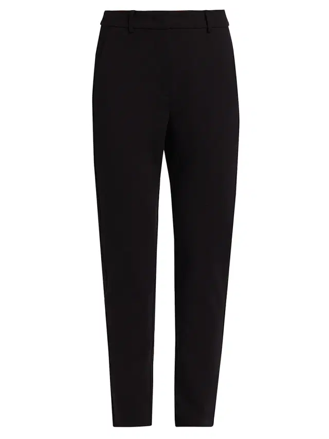 Women's Effetto Jersey Trousers - Black